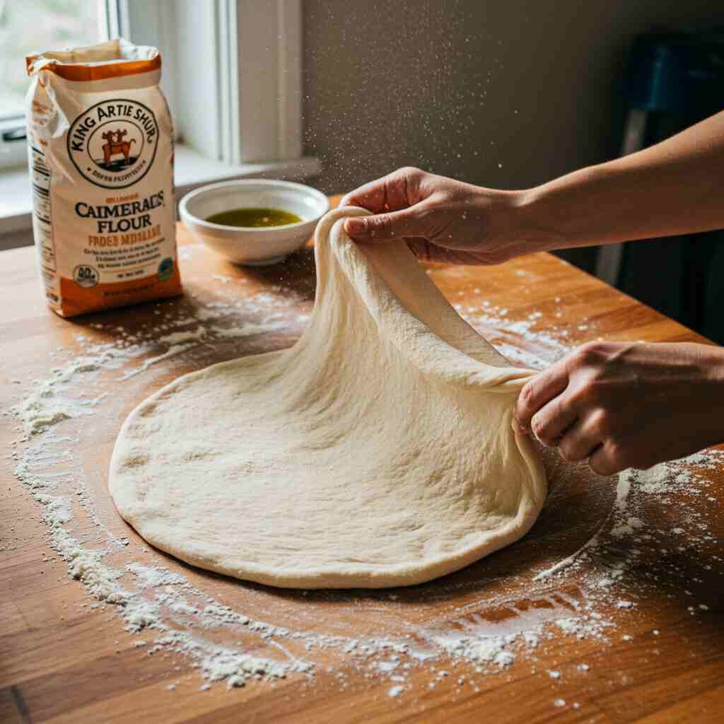 king arthur pizza dough recipe
