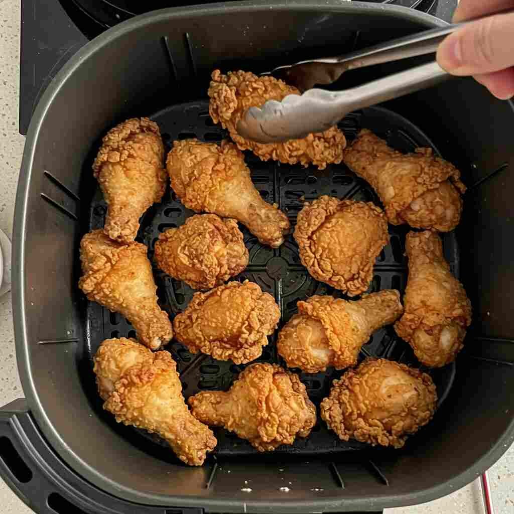 Reheat Fried Chicken in Air Fryer: 5 Reasons It Tastes Better Than Fresh 3 reheating fried chicken in air fryer