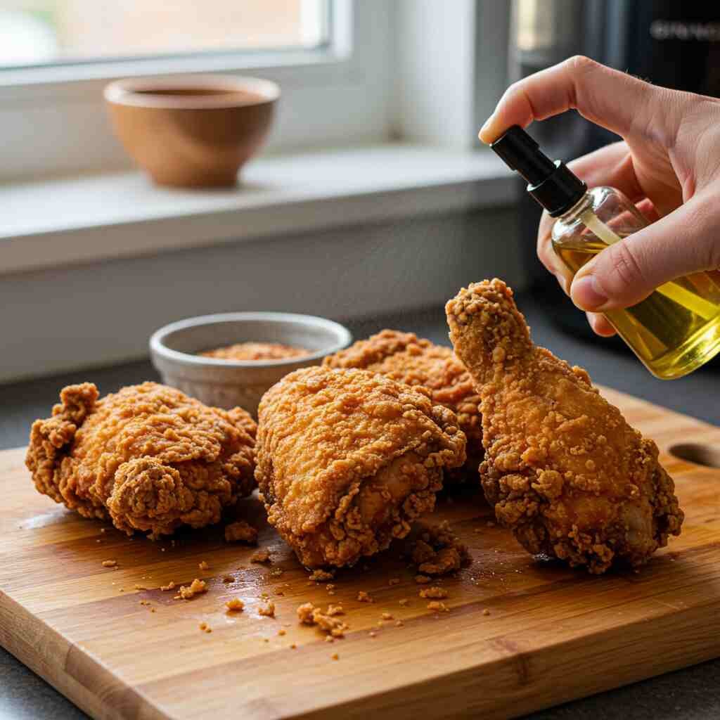 Reheat Fried Chicken in Air Fryer: 5 Reasons It Tastes Better Than Fresh 4 reheating fried chicken in air fryer