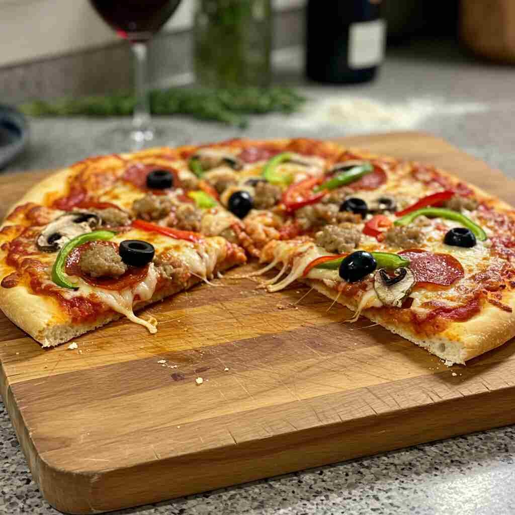 Supreme Pizza: 7 Irresistible Steps to Make the Best Recipe 6 Supreme Pizza