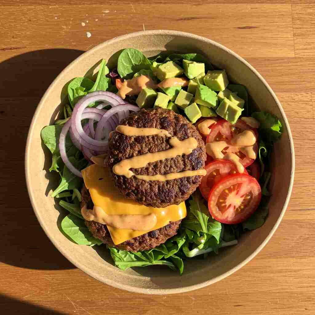 5 Irresistible Burger Bowl Recipe Combos to Try Now 2 burger bowl recipe