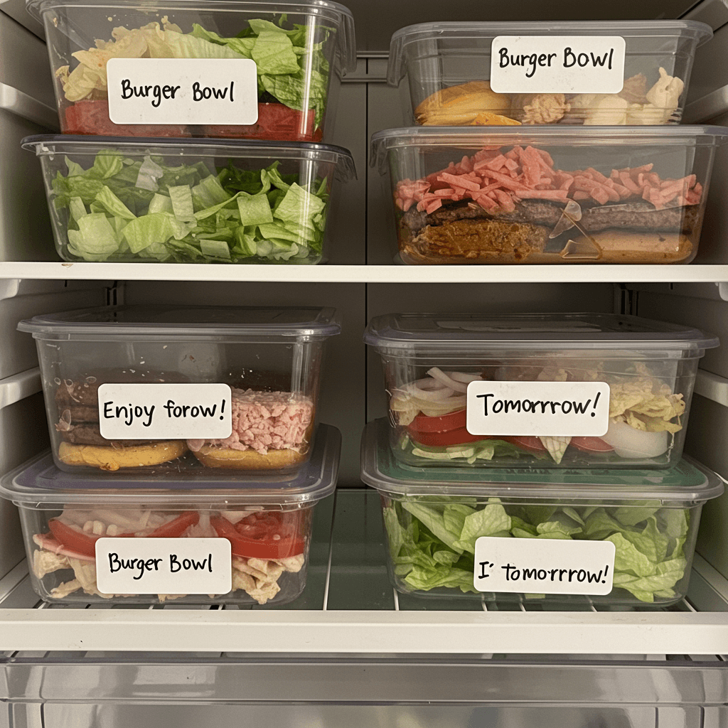 burger bowl recipe