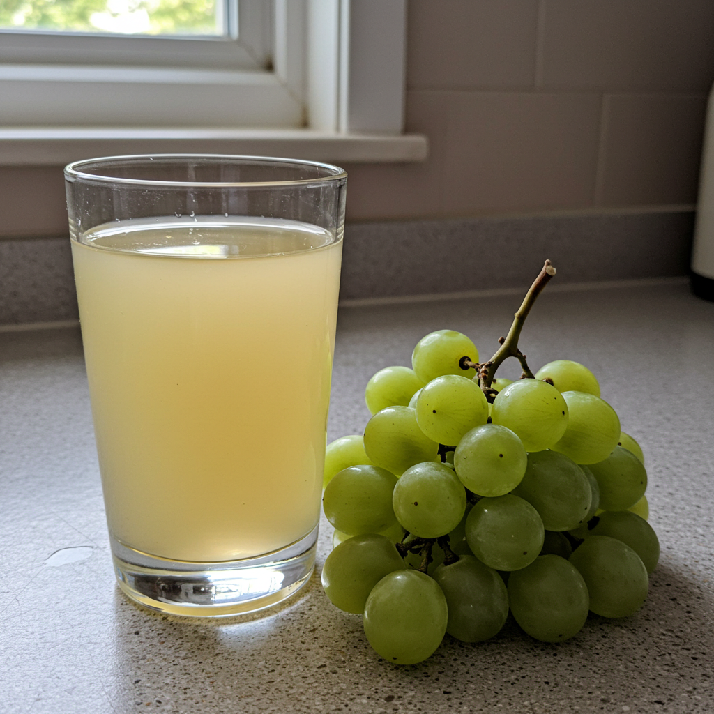 white grape juice