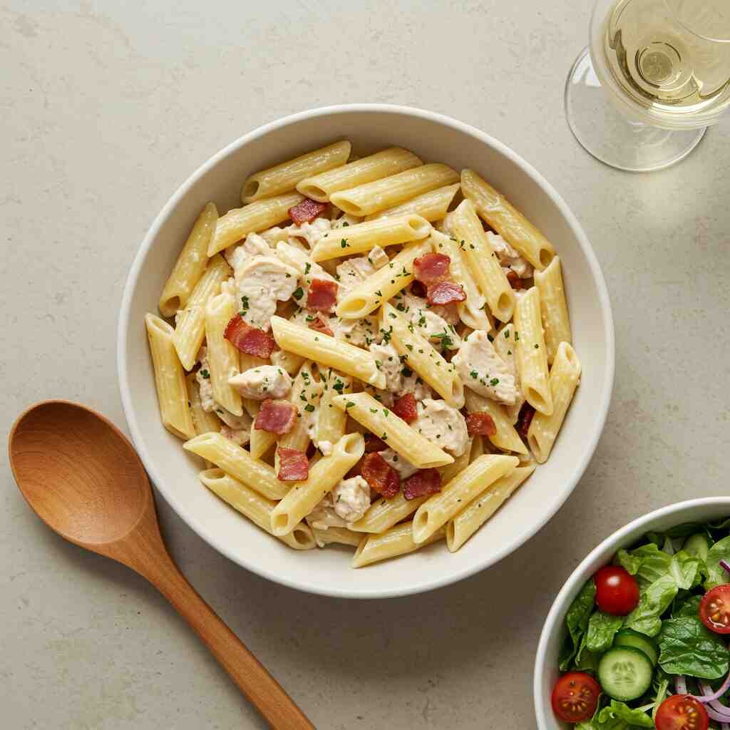 Creamy Crack Chicken Penne Recipe – Easy & Irresistible Weeknight Dinner 3 crack chicken penne