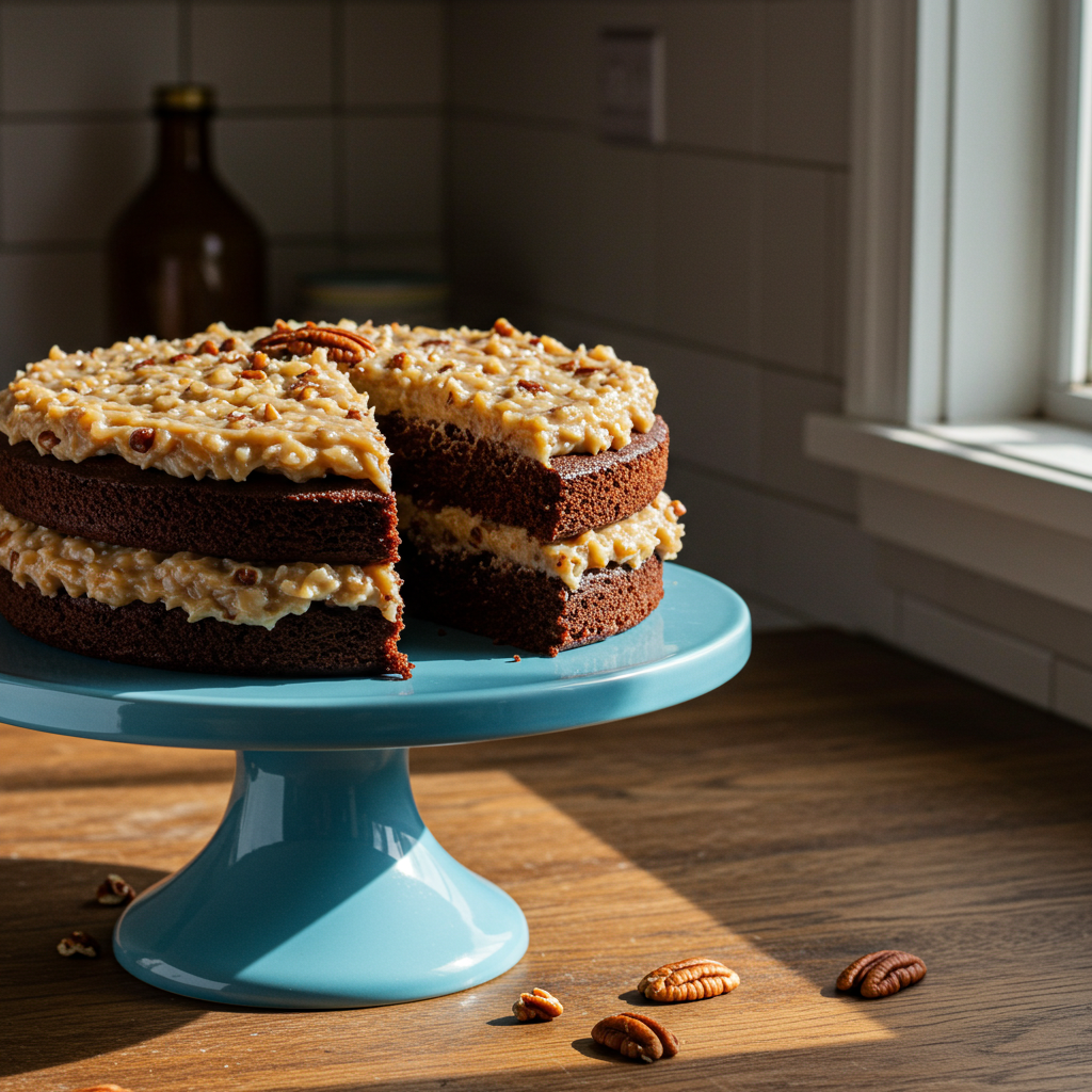 german chocolate cake recipe from scratch