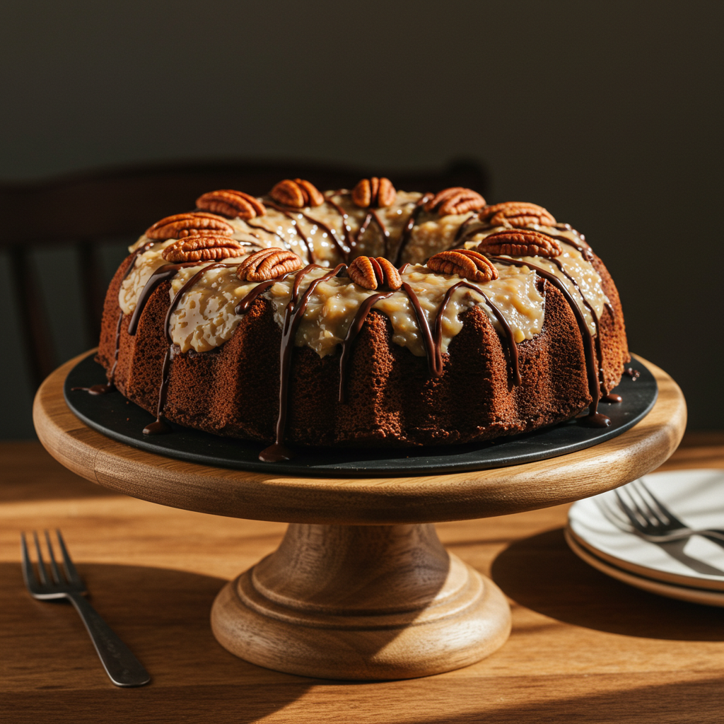 german chocolate cake recipe from scratch