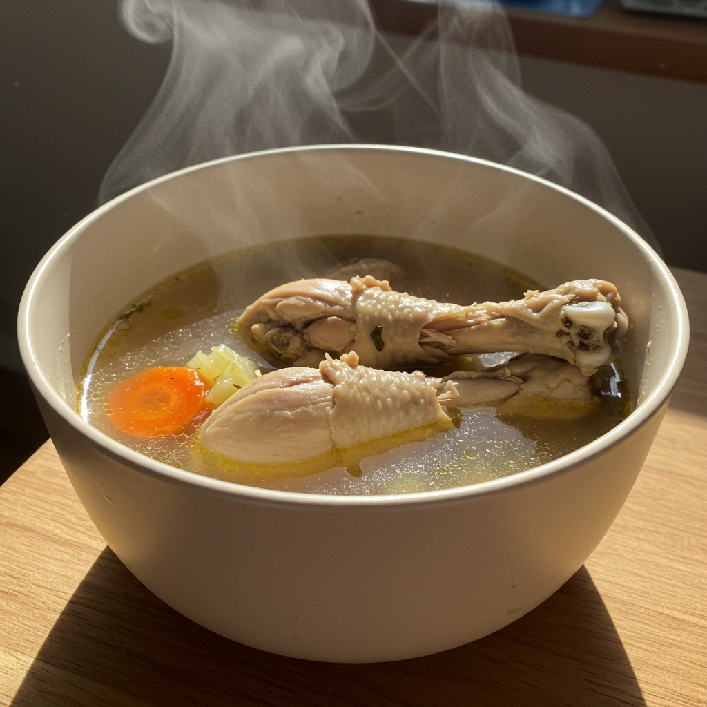Hearty Chicken Leg Soup Recipe – Comfort Food at Its Best 2 chicken leg soup