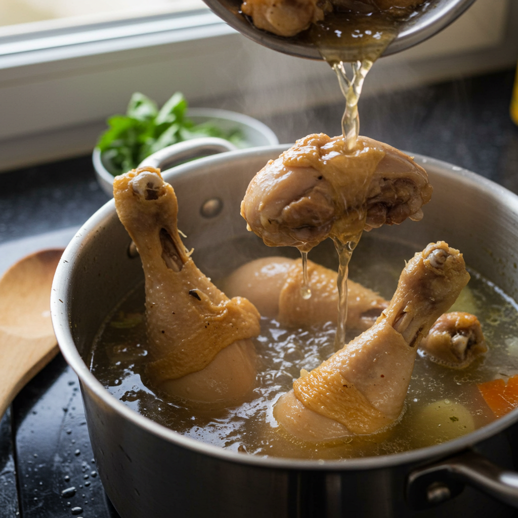Hearty Chicken Leg Soup Recipe – Comfort Food at Its Best 3 chicken leg soup