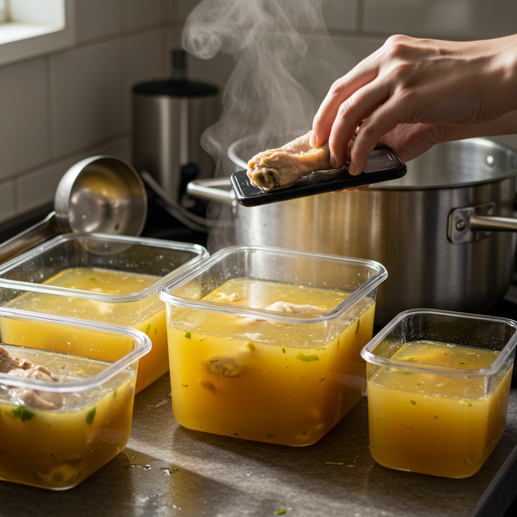 Hearty Chicken Leg Soup Recipe – Comfort Food at Its Best 6 chicken leg soup