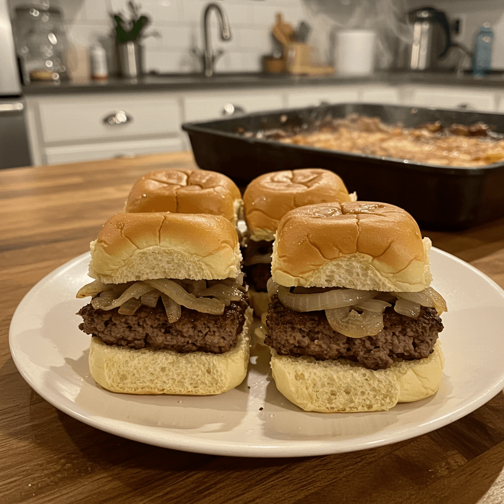 white castle burger recipe