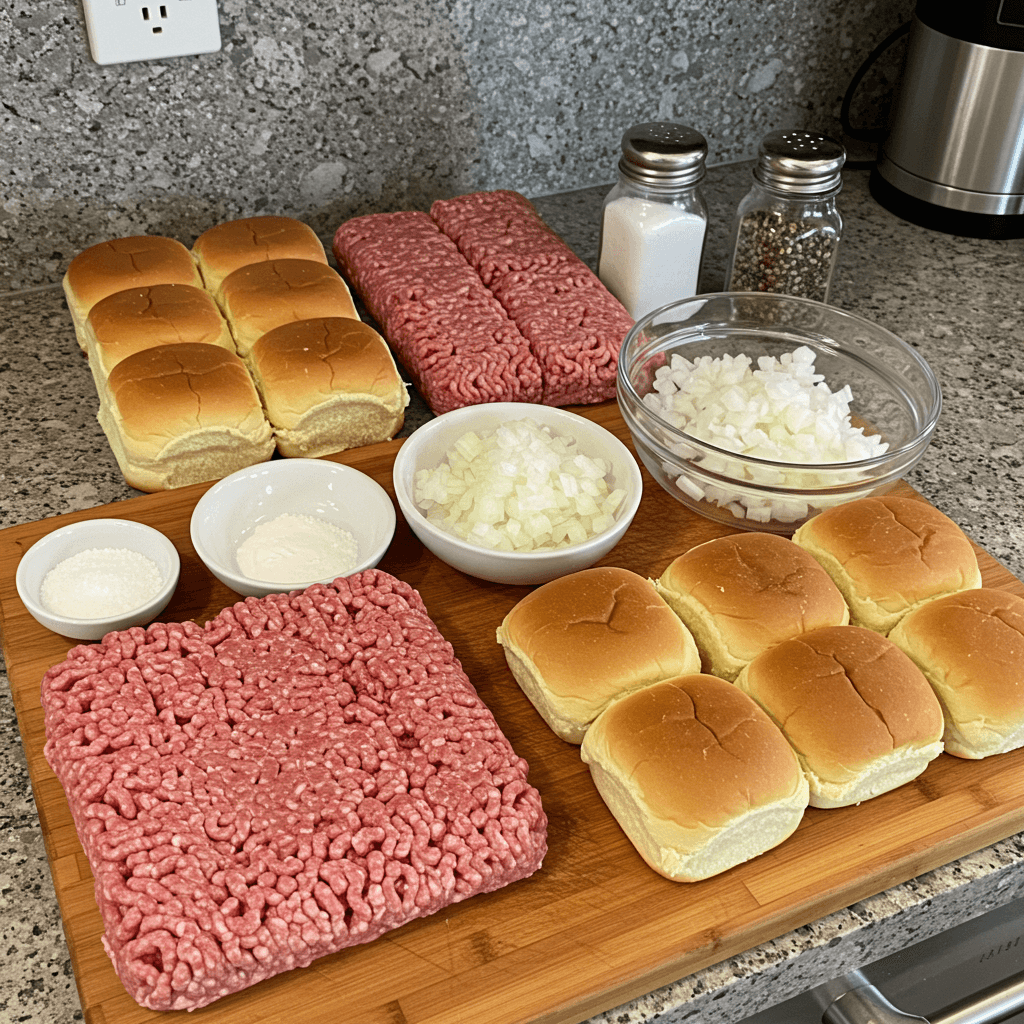 white castle burger recipe